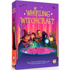 Настолна игра Whirling Witchcraft - семейна Настолна игра Whirling Witchcraft - семейна