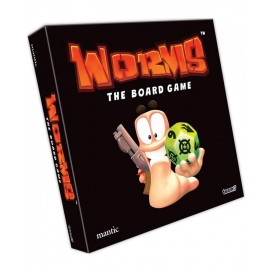Настолна игра Worms: The Board Game - Семейна