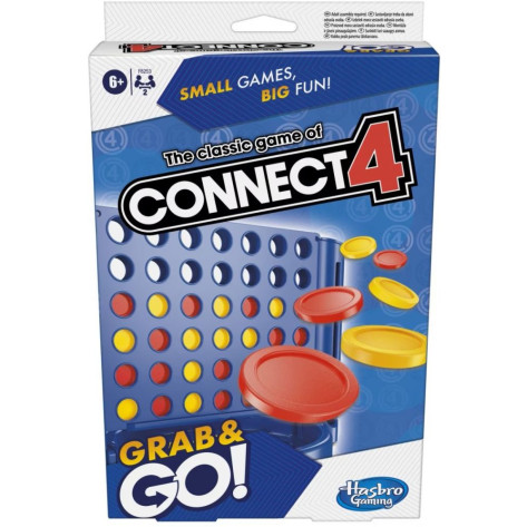Настолна игра за двама Connect 4: Grab & Go! - Детска