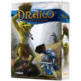  Настолна игра за двама Drako: Knights & Trolls - стратегическа