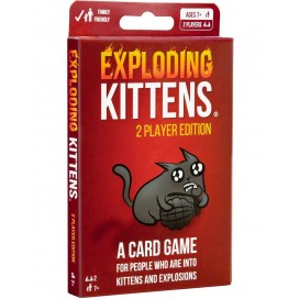  Настолна игра за двама Exploding Kittens - 2 Player Edition