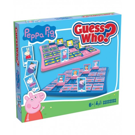Настолна игра за двама Guess Who: Peppa Pig - Детска