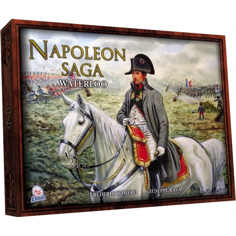 Настолна игра за двама Napoleon Saga: Waterloo - стратегическа