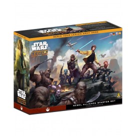 Настолна игра за двама Star Wars: Legion - Rebel Alliance Starter Set - Стратегическа  Настолна игра за двама Star Wars: Legion - Rebel Alliance Starter Set - Стратегическа