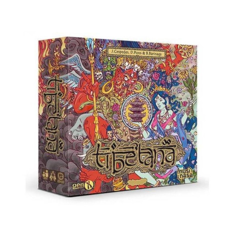 Настолна игра за двама Tibetana (Premium Edition) - Абстрактна