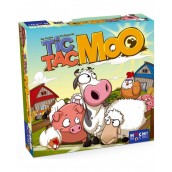  Настолна игра за двама Tic Tac Moo - Детска