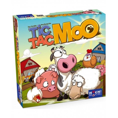 Настолна игра за двама Tic Tac Moo - Детска