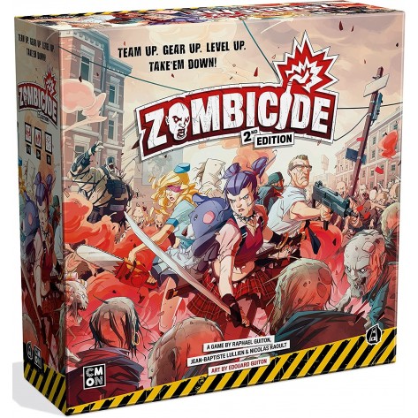 Настолна игра Zombicide (2nd Edition) - кооперативна