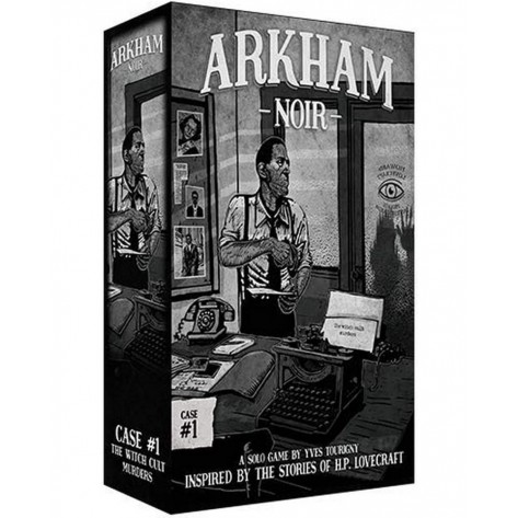 Настолна соло игра Arkham Noir: The Witch Cult Murders - Стратегическа