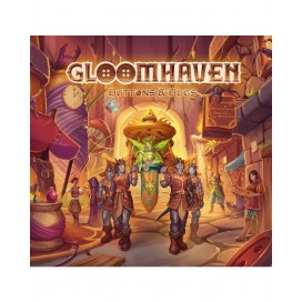 Настолна соло игра Gloomhaven: Buttons & Bugs - Стратегическа