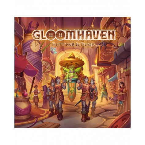 Настолна соло игра Gloomhaven: Buttons & Bugs - Стратегическа