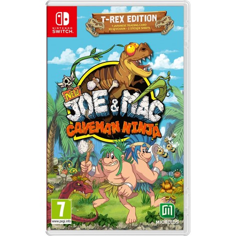 Игра New Joe & Mac: Caveman Ninja - T-Rex Edition за Nintendo Switch