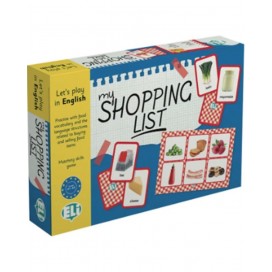Образователна игра Eli My shopping list (Английски език)