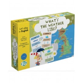  Образователна игра Eli What’s the weather like? (Английски език)