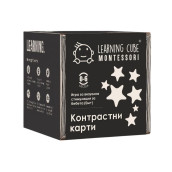 Образователна настолна игра Learning Cube: Контрастни карти - Детска Образователна настолна игра Learning Cube: Контрастни карти - Детска