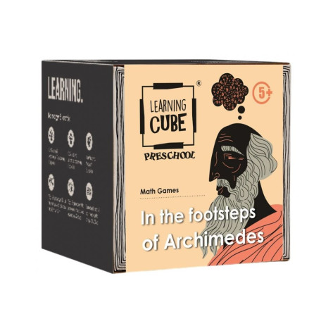 Образователна настолна игра Learning Cubes: In The Footsteps Of Archimedes (Английски език)