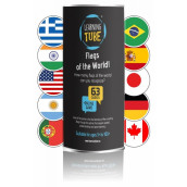 Образователна настолна игра Learning Tube: Flags Of The World (Английски език) Образователна настолна игра Learning Tube: Flags Of The World (Английски език)