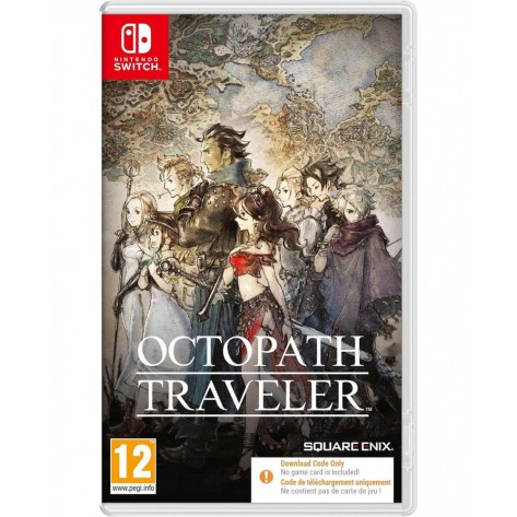 Игра Octopath Traveler - Код в кутия за Nintendo Switch
