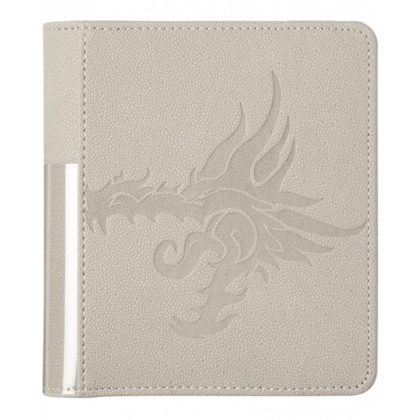 Папка за съхранение на карти Dragon Shield Card Codex Portfolio - Ashen White (80 бр.)