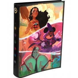 Папка за съхранение на карти Ravensburger - Disney Lorcana TCG: Shimmering Skies: Nicholas Kole 9-Pocket Card Portfolio  Папка за съхранение на карти Ravensburger - Disney Lorcana TCG: Shimmering Skies: Nicholas Kole 9-Pocket Card Portfolio