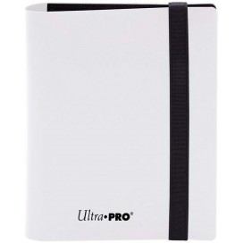 Папка за съхранение на карти Ultra Pro - Eclipse 2-Pocket PRO-Binder, Arctic White (80 бр.)	