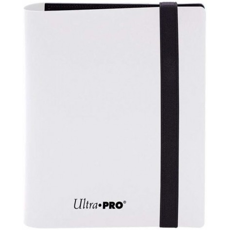 Папка за съхранение на карти Ultra Pro - Eclipse 2-Pocket PRO-Binder, Arctic White (80 бр.)