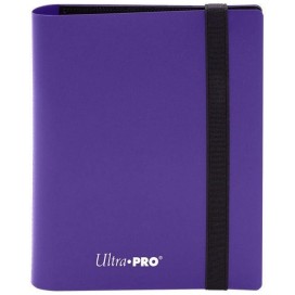 Папка за съхранение на карти Ultra Pro - Eclipse 2-Pocket PRO-Binder, Royal Purple (80 бр.)	