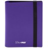 Папка за съхранение на карти Ultra Pro - Eclipse 2-Pocket PRO-Binder, Royal Purple (80 бр.)