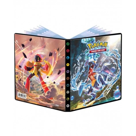 Папка за съхранение на карти Ultra Pro Pokemon TCG: Paradox Rift 4-Pocket Portfolio