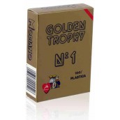  Пластични карти за игра Golden Trophy - червен гръб