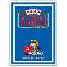 Пластични покер карти Texas Poker - син гръб