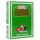 Пластични покер карти Texas Poker - светлозелен гръб Пластични покер карти Texas Poker - светлозелен гръб