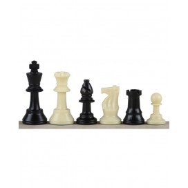  Пластмасови фигури за шах Sunrise - Staunton, king 64 mm