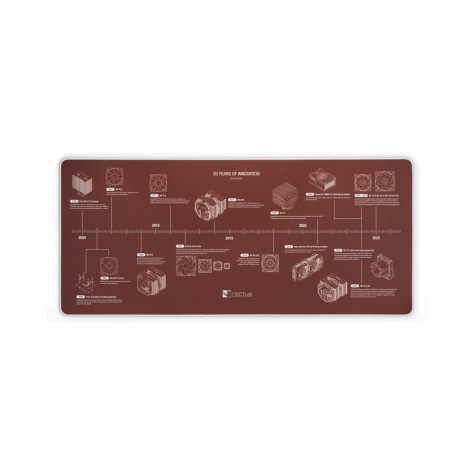 Подложка за бюро Noctua - NP-DM3, 90 x 40 cm, мека, кафява