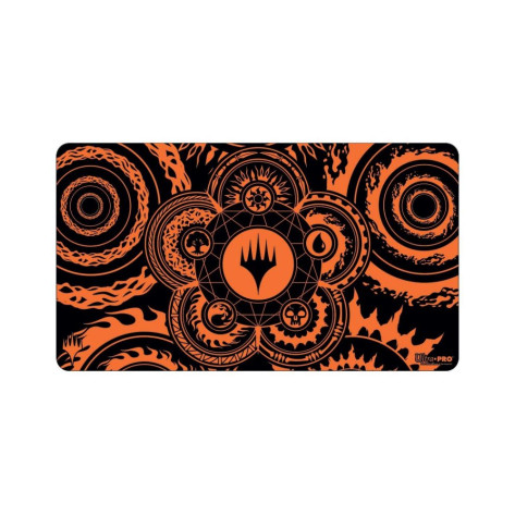Подложка за игри с карти Ultra Pro - Magic The Gathering: Mana 7 Series, Color Wheel