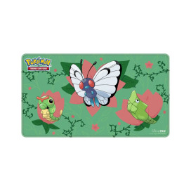 Подложка за игри с карти Ultra Pro - Pokemon TCG: Caterpie Evolutions Stitched Playmat