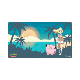 Подложка за игри с карти Ultra Pro - Pokemon TCG: Lillie and Clefairy Playmat