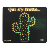  Подложка за мишка TnB - Cactus, S, твърда, черна