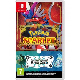 Игра Pokemon Scarlet + Hidden Treasure of Area Zero DLC за Nintendo Switch
