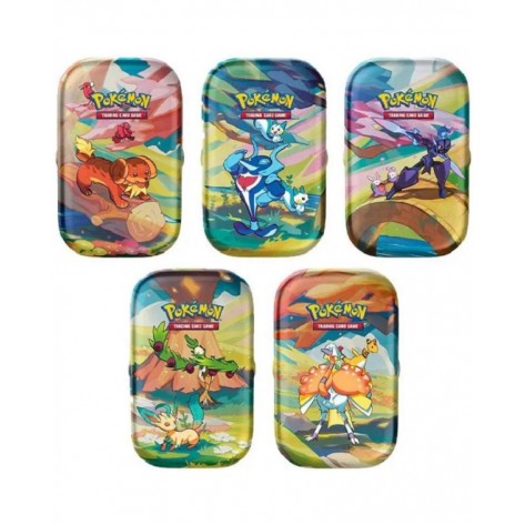 Pokemon TCG: June Mini Tins, асортимент