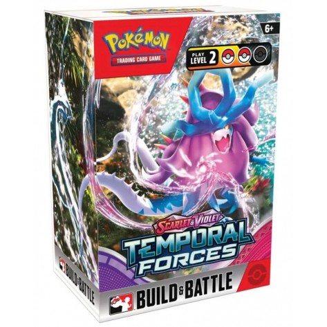 Pokеmon TCG: Scarlet & Violet 5 Temporal Forces Build and Battle Box