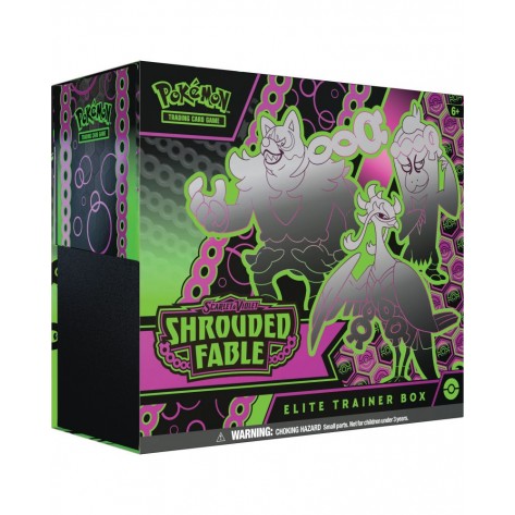 Pokemon TCG: Scarlet & Violet 6.5 Shrouded Fable Elite Trainer Box