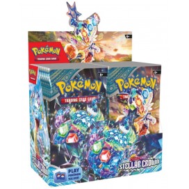  Pokemon TCG: Scarlet & Violet 7 Stellar Crown Booster Display