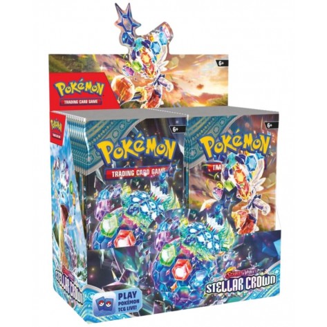 Pokemon TCG: Scarlet & Violet 7 Stellar Crown Booster Display