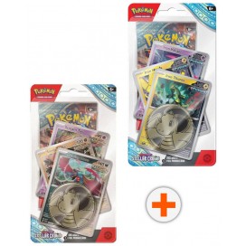  Pokemon TCG: Scarlet & Violet 7 Stellar Crown Premium Checklane Blister - Bundle