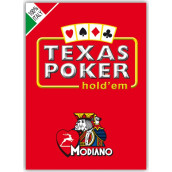 Покер карти Texas Hold’em Poker - червен гръб Покер карти Texas Hold’em Poker - червен гръб