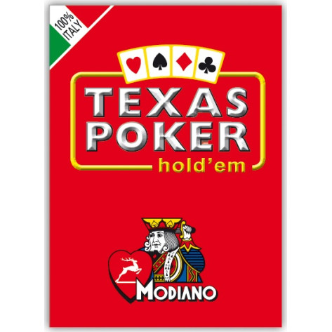 Покер карти Texas Hold’em Poker - червен гръб