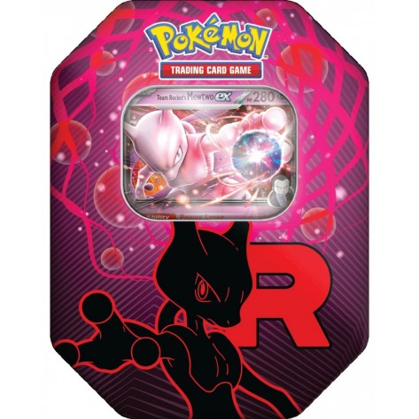 Pokémon TCG: Fall 2025 Team Rocket Tin - Mewtwo ex