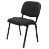 Посетителски стол Iso - Iron Black, черен