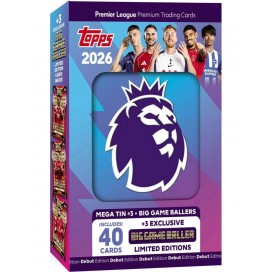  Premier League 2025/26 TCG Mega Tin Big Game Baller